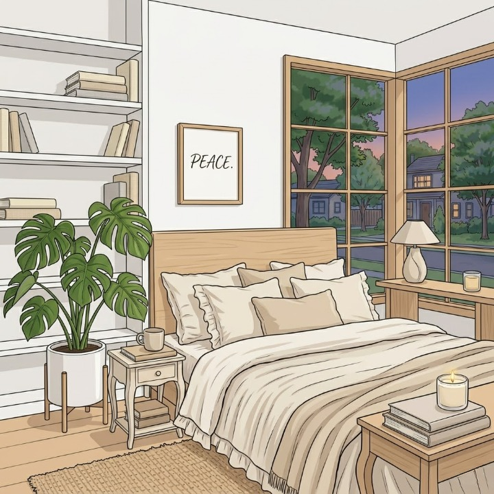 Your dream bedroom looks like... 🛏️